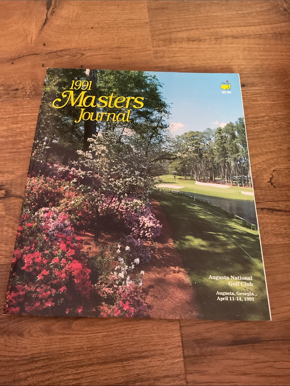1991 Masters Journal Tournament Guide Augusta National Golf Club